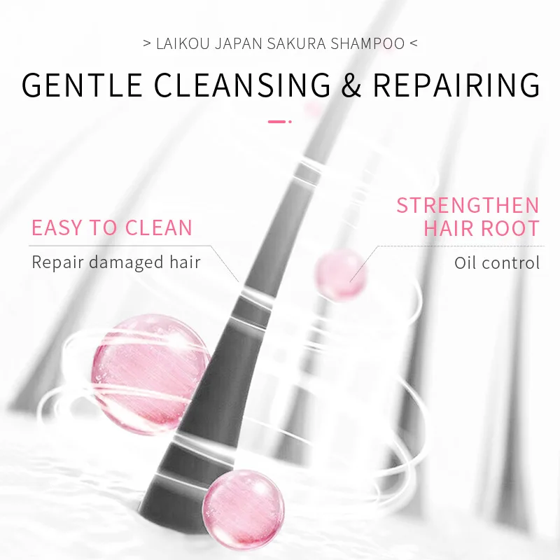 LAIKOU japonia Sakura szampon  – Hair Care Dandruff recenzja i cena